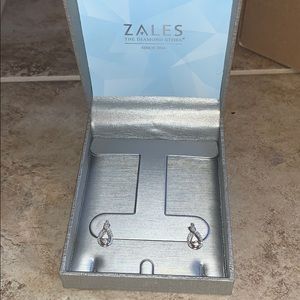 zales diamond drop earrings